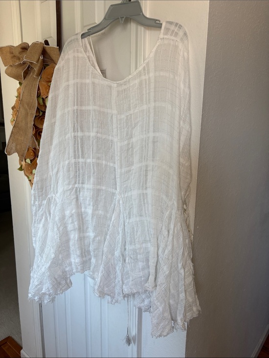 Free People Tops - Free people White shores Tunic